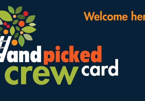 Crewcard welcome sticker